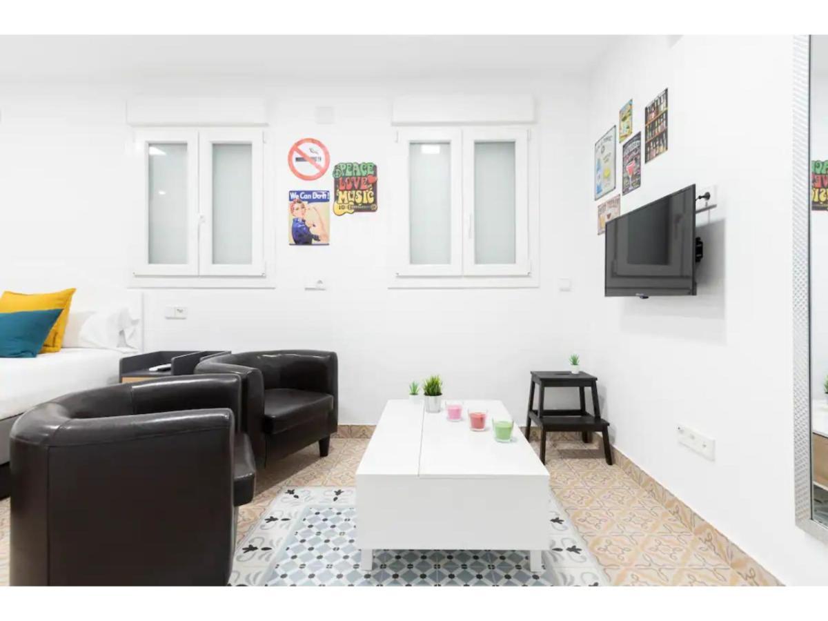 Acogedor Y Silencioso Estudio M1 Embajadores Madrid Buitenkant foto